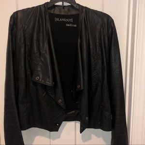 𝅺BlankNYC  Vegan Leather Jacket